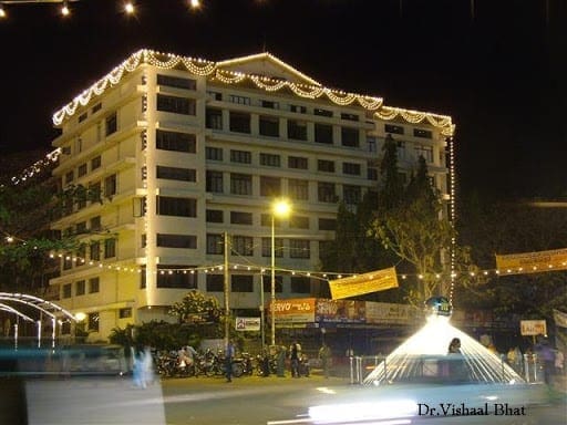 The old KMC Building Biochemisty Forensic block