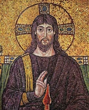 300px-Christus_Ravenna_Mosaic birth of christ
