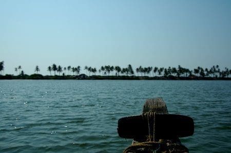 travelling by Boat to Mattu Beach