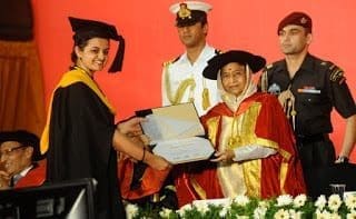 10a. President of India Gives away a Certificate