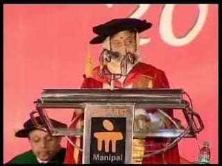 12. Pratibha Patil Gives Speech at Convocation