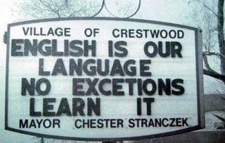 english first language