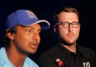sri lankan cricket captain kumar sangakkara Daniel Vettori