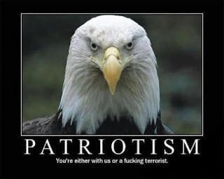 Paranoid Patriotism