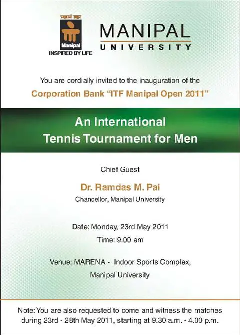 ITF Manipal Open