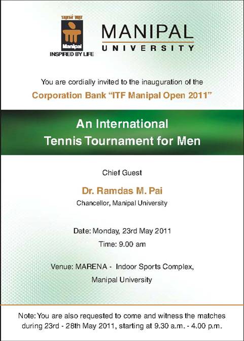 ITF Manipal Open