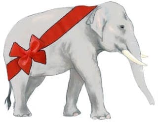 white elephant