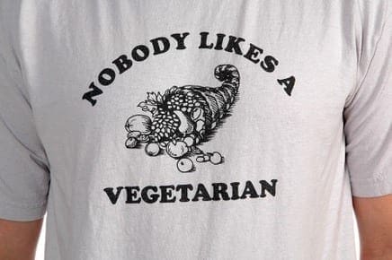 The Travails of a Vegetarian in a Non-Vegetarian World