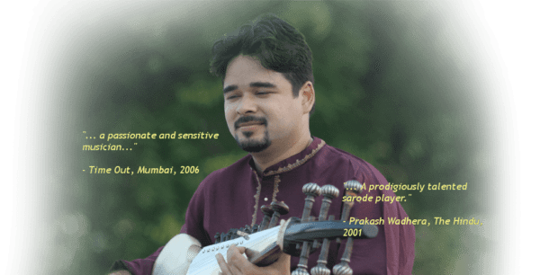 Arnab Sarod Maestro 1 and Teacher