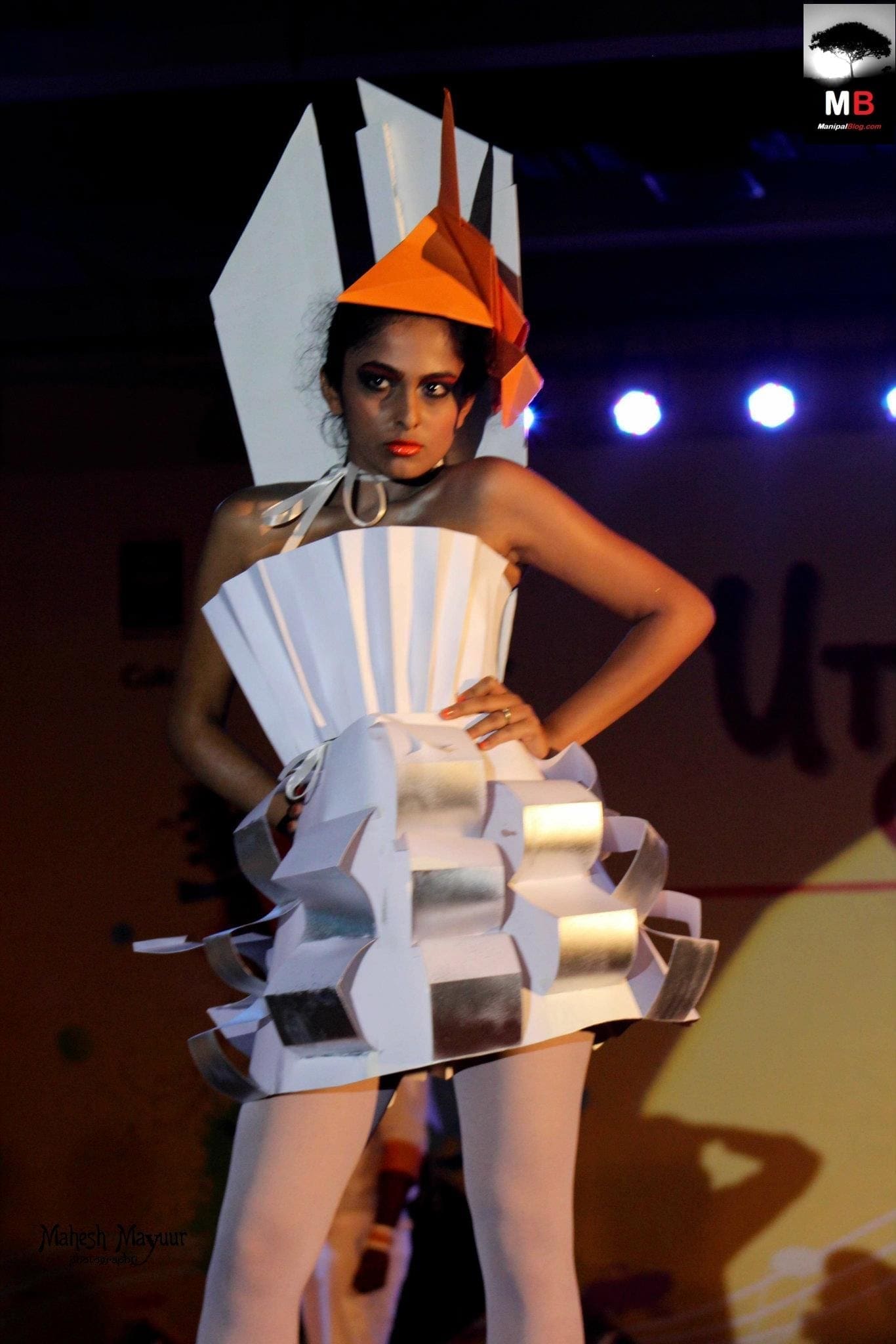 Origami-Fashion-3-at-Manipal-University-UTSAV-2012
