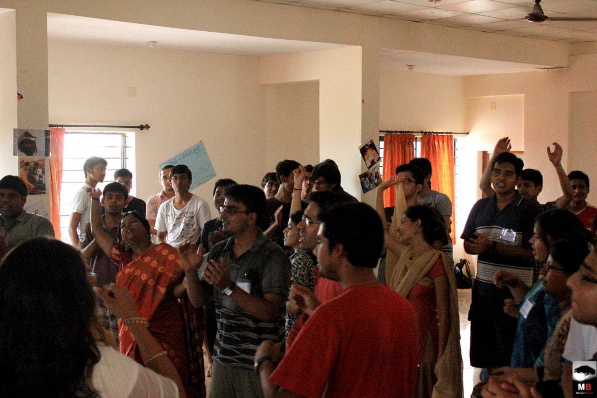 Singing And Dancing At The Yes Plus Camp On The Art Of Living Singing and dancing at the YES Plus camp on the art of living