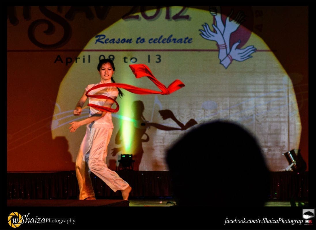 The Asian Beauty - UTSAV 2012 Manipal
