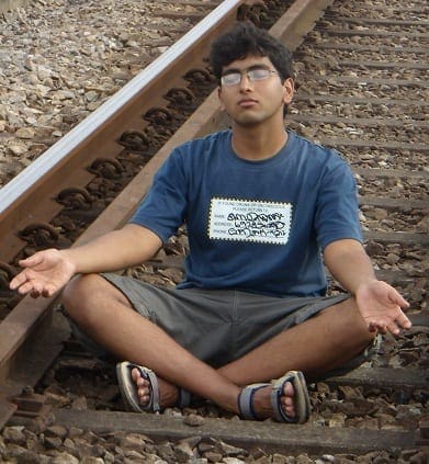 Nishant Jain at the Railway Bridge Manipal nirvana-can-be-found-at-railway-bridge-manipal