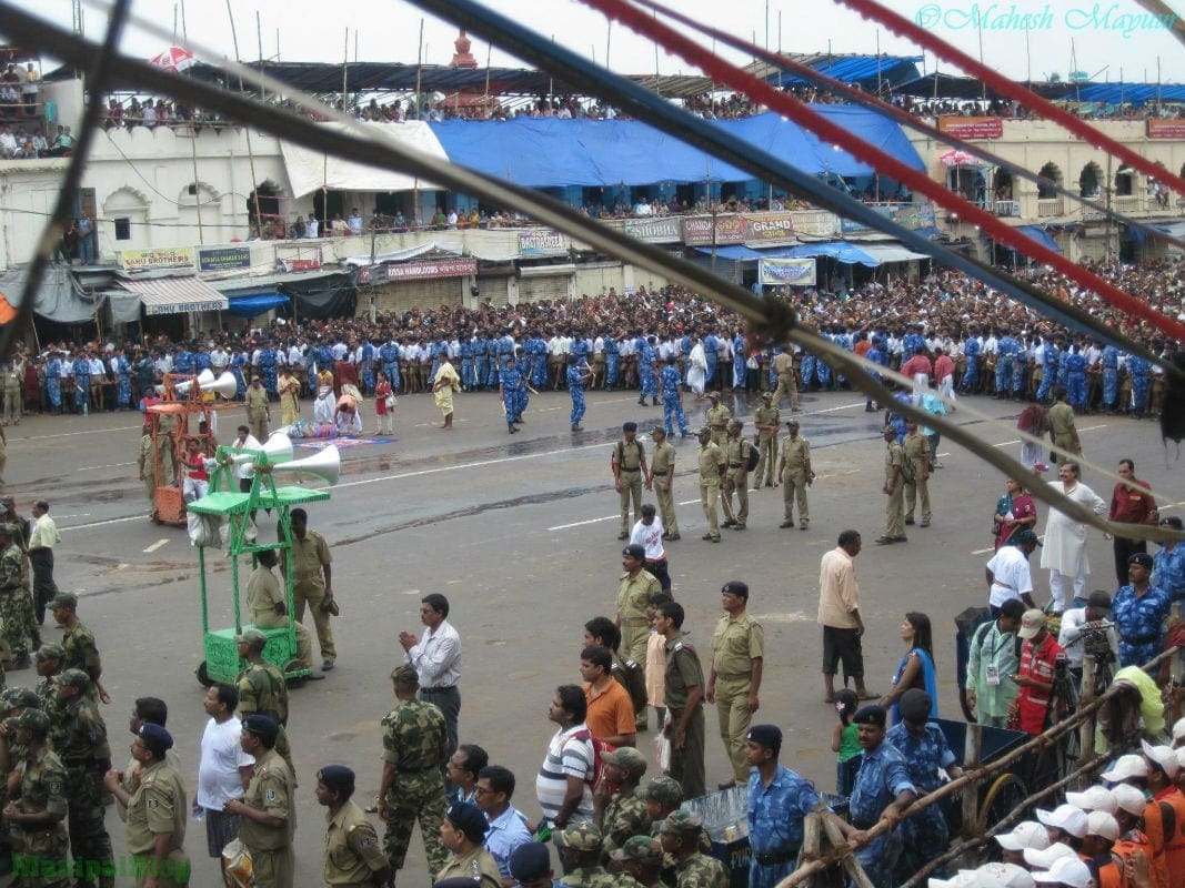 Jagannath Puri 10 Lakh strong crowd