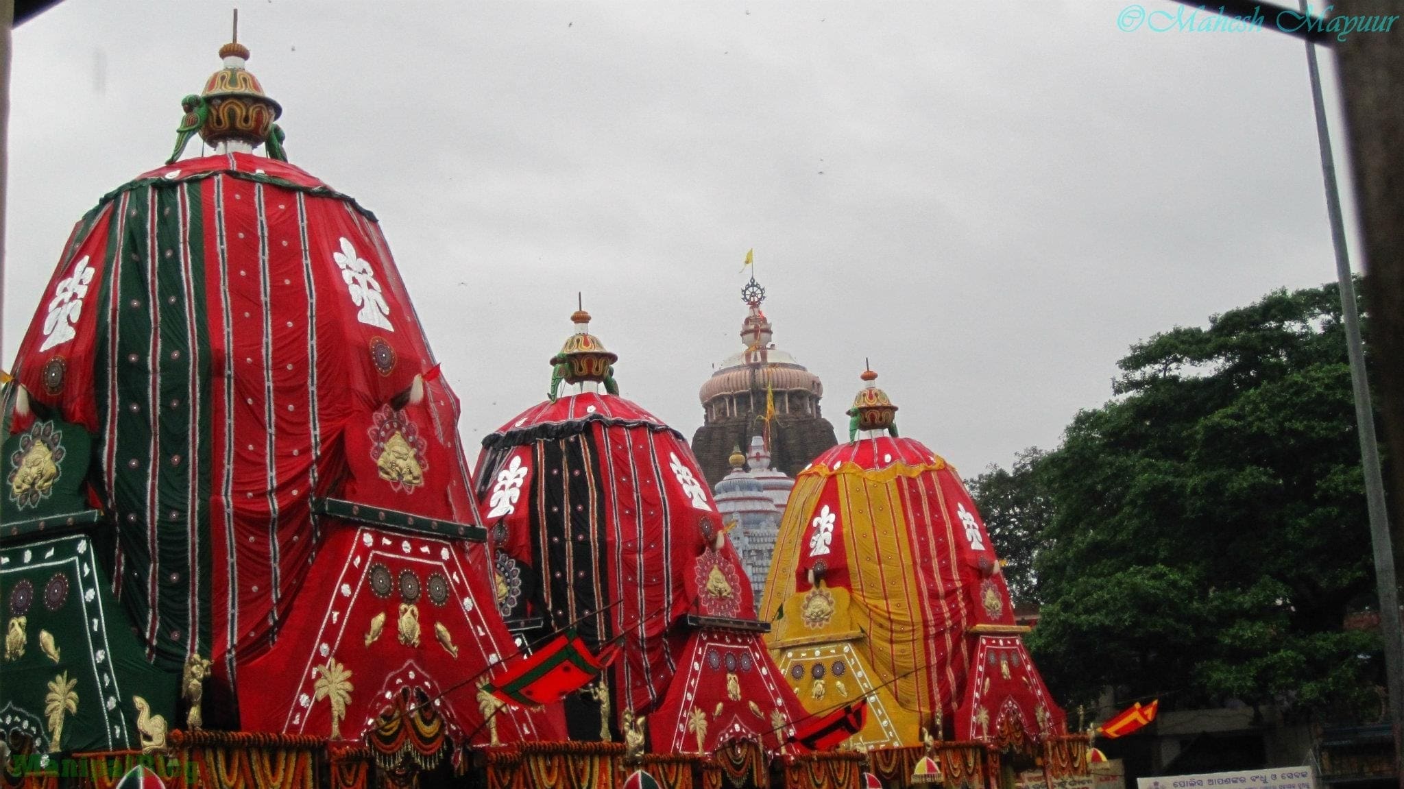Jagannath Puri Car Festival Three Raths