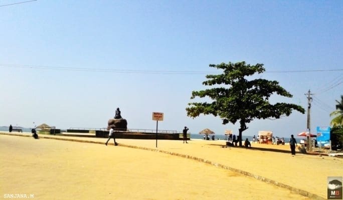 Malpe beach entrance