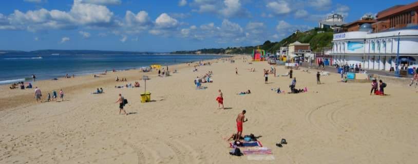 Bournemouth UK Beach