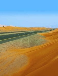 Desert Road UAE