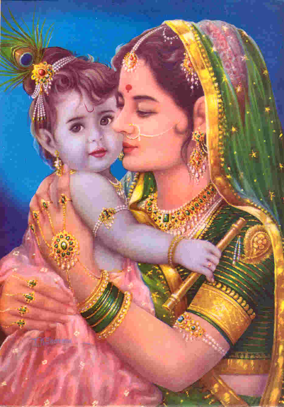 Krishna and Yashoda