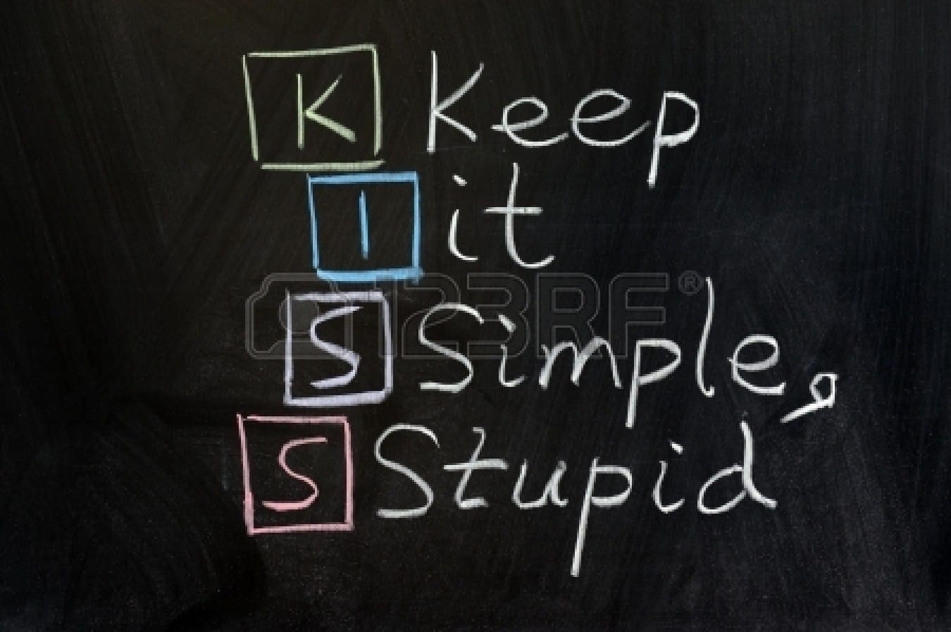 The KISS philosophy states that most systems work best if they are kept simple rather than made complex, therefore simplicity should be a key goal in design and unnecessary complexity should be avoided.