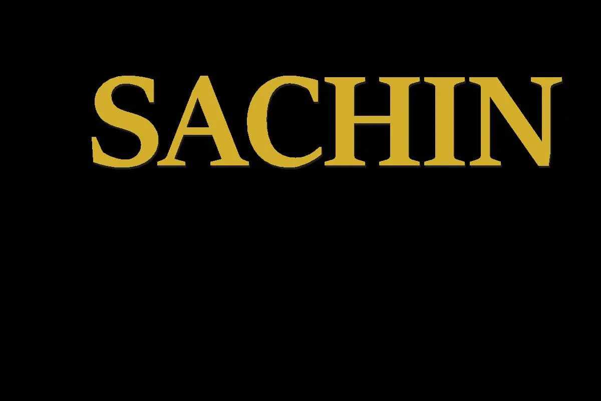 Sachin - What's in a name?