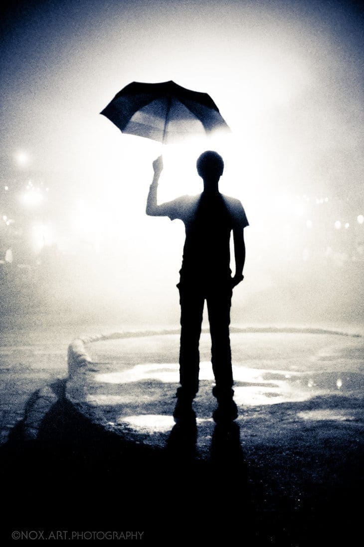 the umbrella man by lilreaper