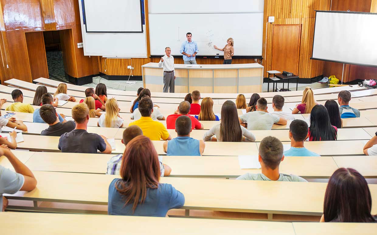 A Classroom at College