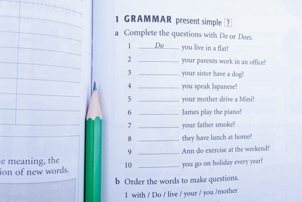 Grammar Assessment Test