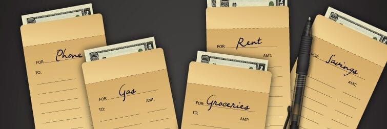 Budgeting envelopes