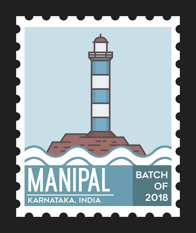 Batch 2018 T Shirt design MIT Manipal