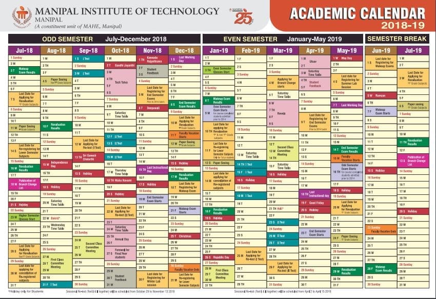 Academic Calendar Mit 2025