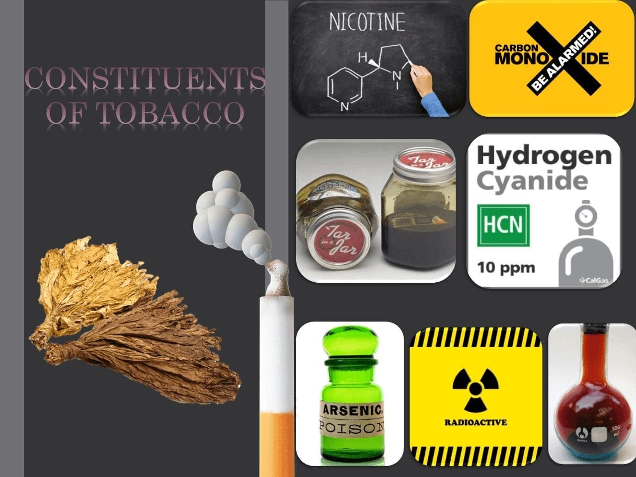 constituents of tobacco