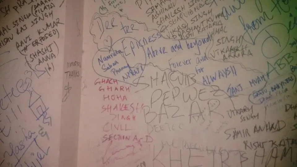 Why Is Deetee Famous In Manipal? 1 DeeTee Manipal wall graffiti