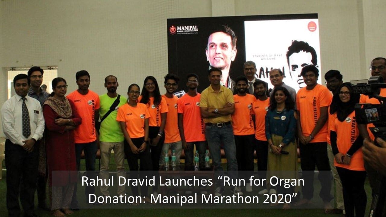 Rahul Dravid Manipal Marathon 2020