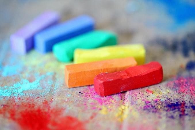 Coloring crayons chalk Coloring Crayons Chalk