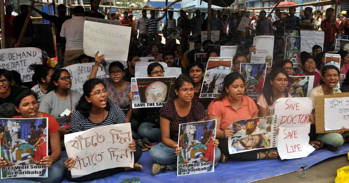 West Bengal Doctors Protest