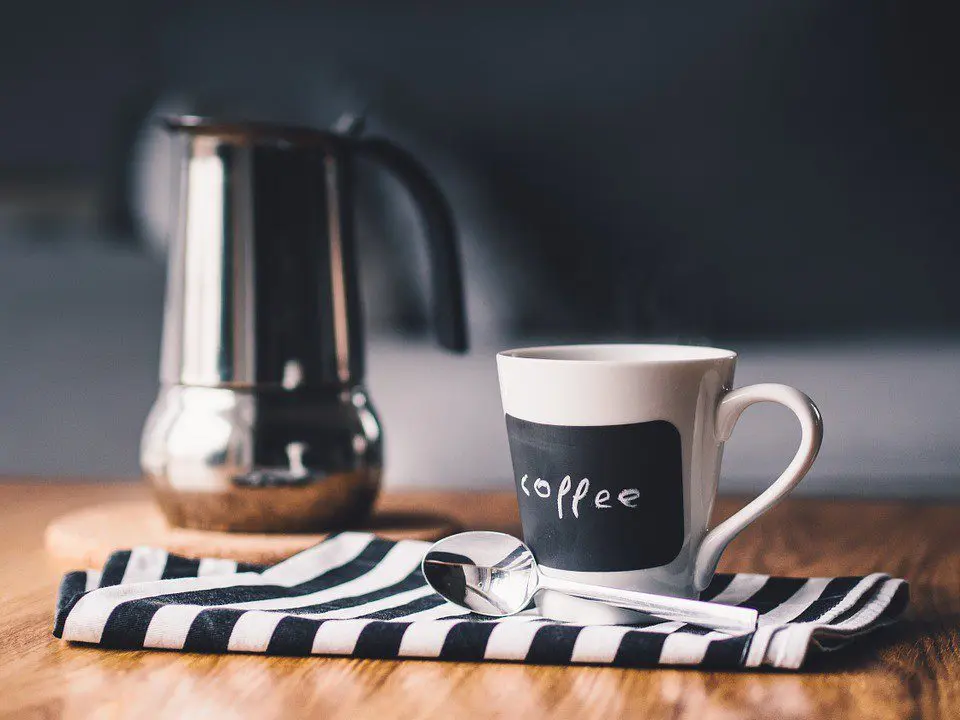 Coffee Mug With Kettle