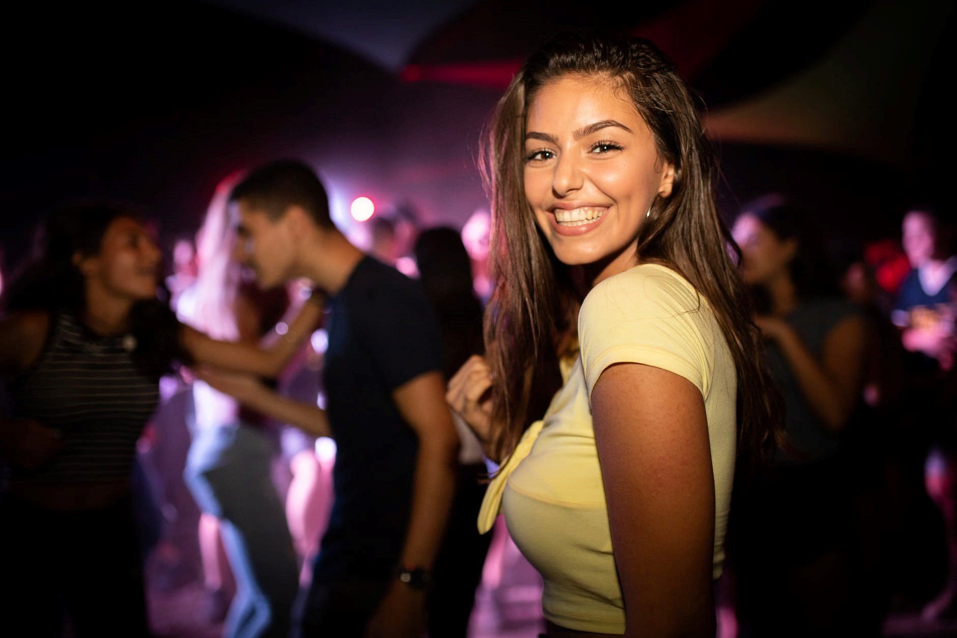 girl at a party
