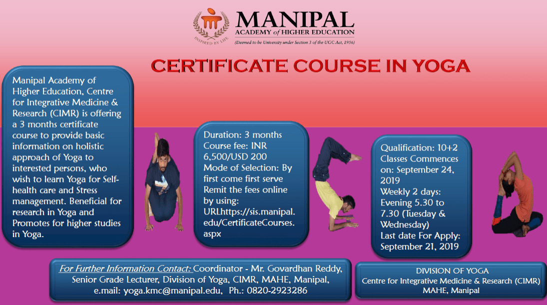 MSc in Yoga Therapy