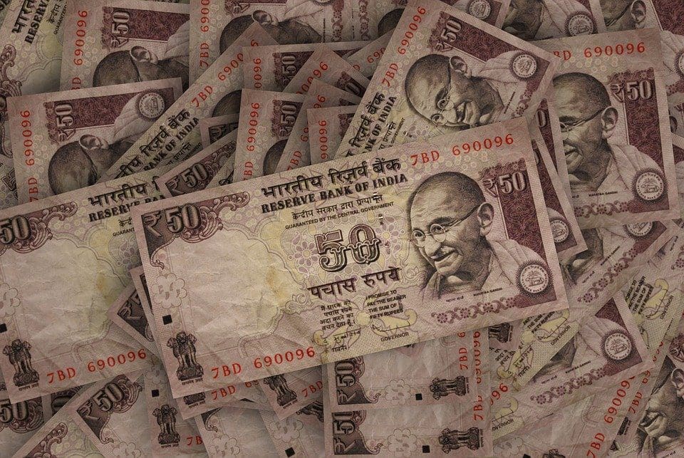 current account rupee notes