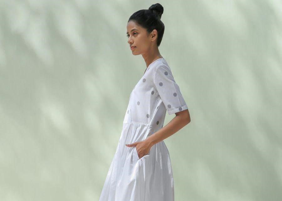 model in white kurta model in white kurta