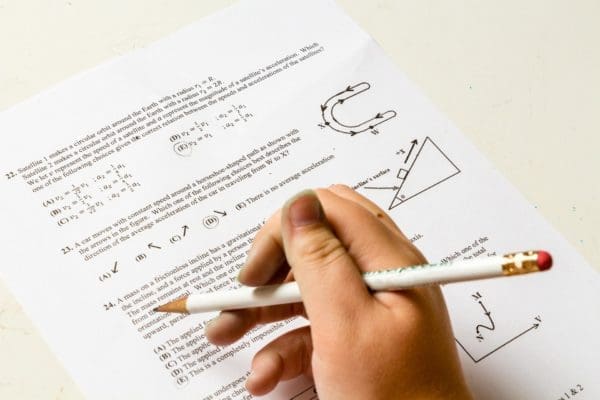 SATs math practice homework
