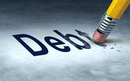 erasing debt interest-free loans
