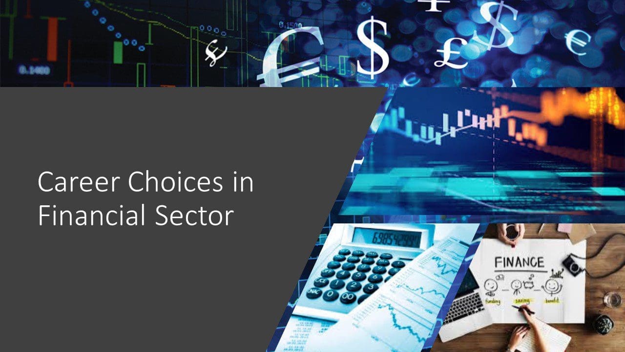 career choice in financial sector