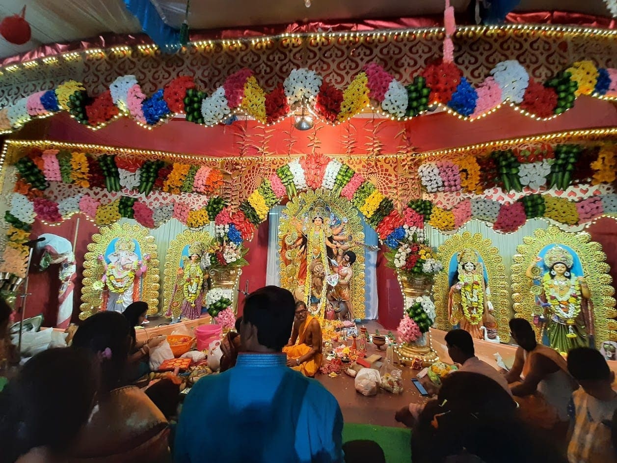 The Durga Pujo at Lalbaug