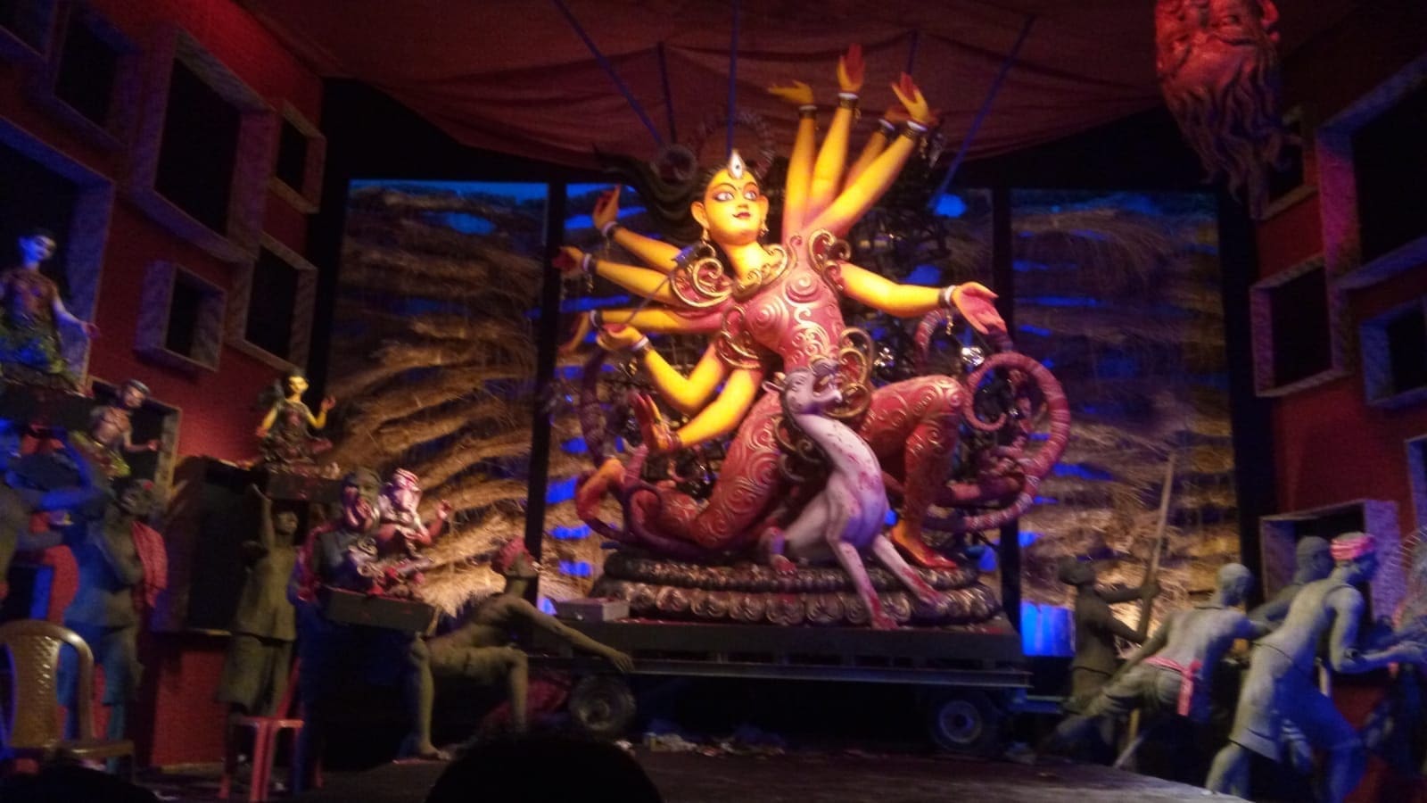 durga pujo deity