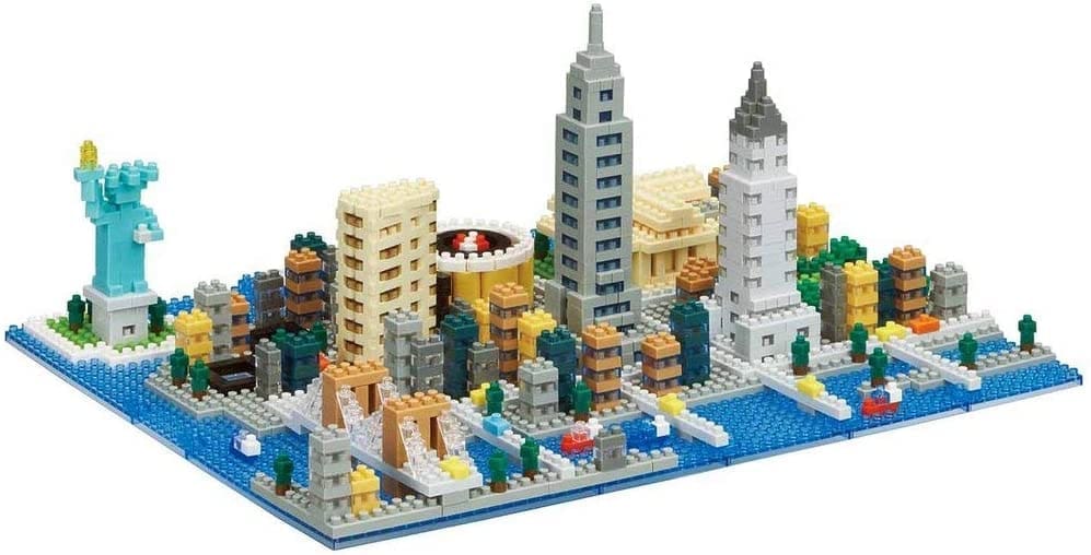 nanoblock america skyline