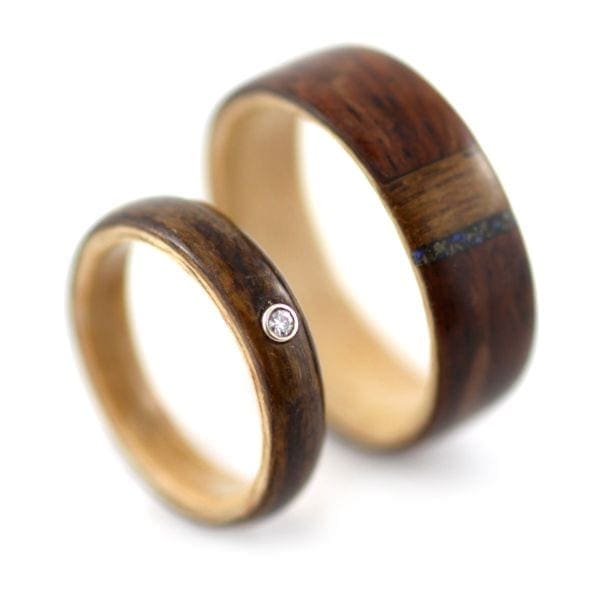 Wood Wedding Rings