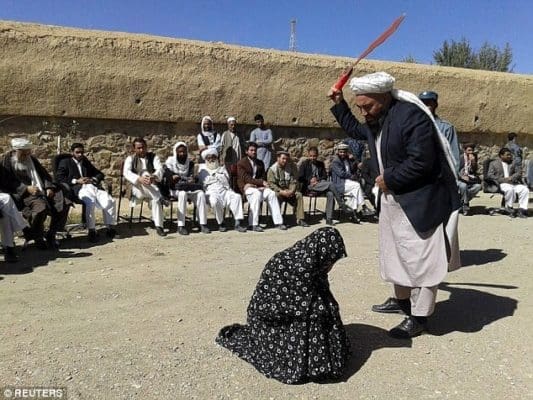 Taliban lashes woman as punishment