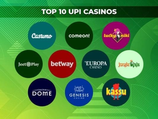 Top 10 UPI Casinos in India